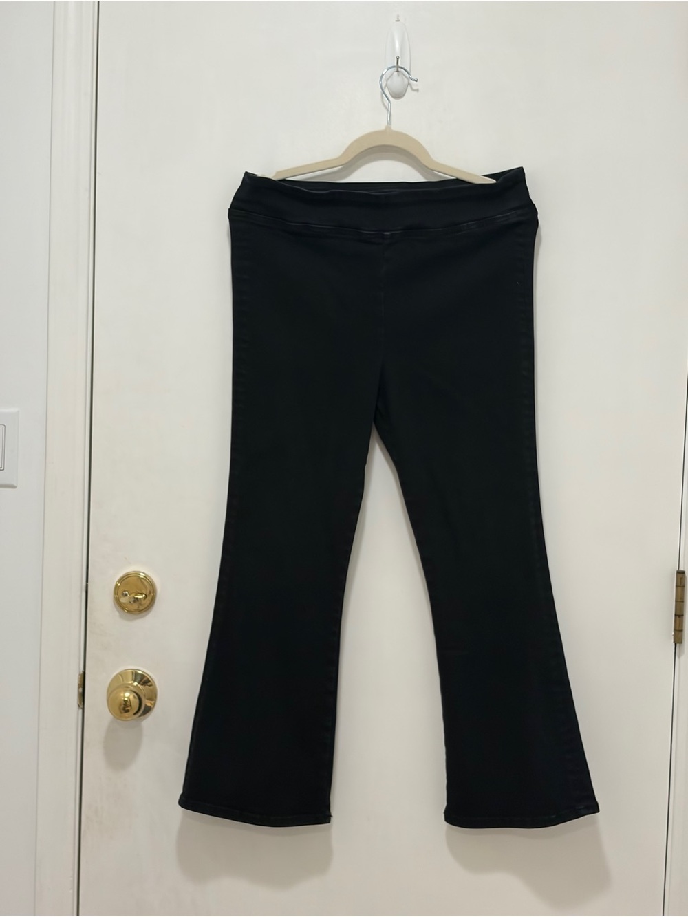 Frame Black Women's Stretch Ankle Flare Pants